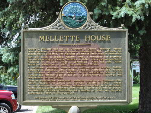 Mellette House Waypoint Sign