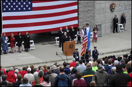 Presentation of the United States Flag