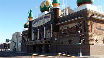 The world's only Corn Palace in Mitchell South Dakota